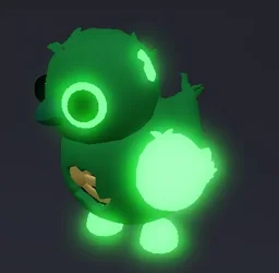 Neon Zombie Chick in game