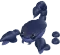 Halloween Blue Scorpion