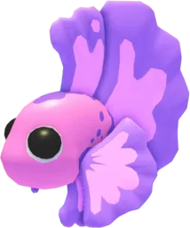 Pink Betta Fish