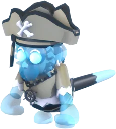 Pirate Ghost Capuchin Monkey (Pet)