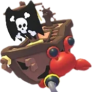 Pirate Hermit Crab
