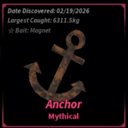 Anchor in Fisch