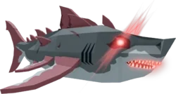 Ancient Megalodon in Fisch