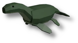 Baby Nessie in Fisch