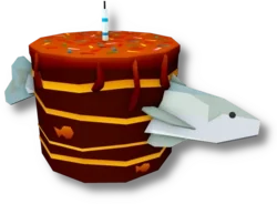 Birthday Cake in Fisch