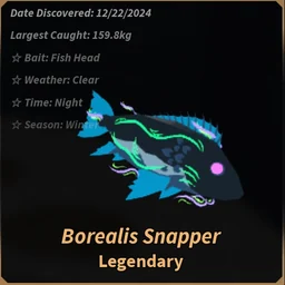 Borealis Snapper in Fisch