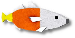 Candy Corn Cod in Fisch