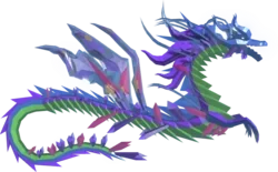 Crystallized Seadragon in Fisch