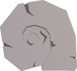 Destroyed Fossil in Fisch