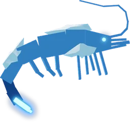Frigid Shrimp in Fisch