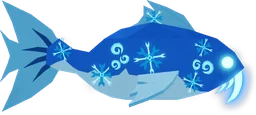 Frozen Fangfish in Fisch