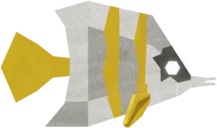 Goldband Butterflyfish in Fisch