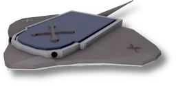 Gravestone Stingray in Fisch
