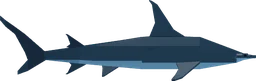 Great Hammerhead Shark in Fisch