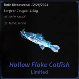 Hollow Flake Catfish in Fisch