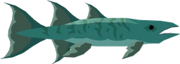 Hyneria in Fisch