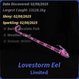 Lovestorm Eel in Fisch