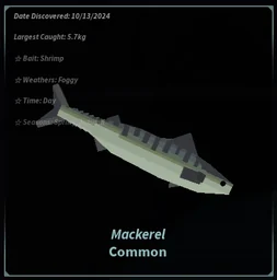 Mackerel in Fisch