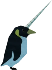 Pengwhal in Fisch
