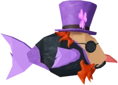 Plumrick O'Luck in Fisch