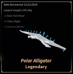 Polar Alligator in Fisch