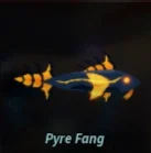 Pyre Fang in Fisch