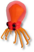 Red Crabsquid in Fisch
