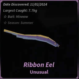 Ribbon Eel in Fisch