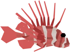 Ruby Lionfish in Fisch