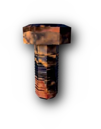 Rusty Bolt in Fisch