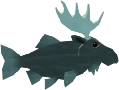 Salmoose in Fisch