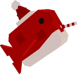 Santa Pufferfish in Fisch