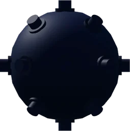 Sea Mine in Fisch