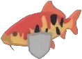 Shieldbearer Koi in Fisch