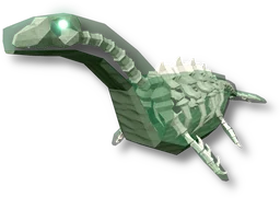 Skeletal Nessie in Fisch