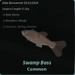 Swamp Bass in Fisch