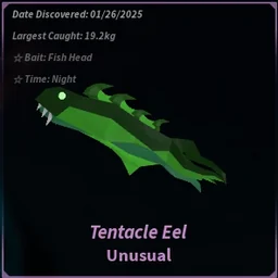 Tentacle Eel in Fisch