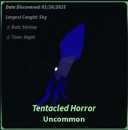 Tentacled Horror in Fisch