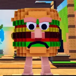 Burguro en Kick a Lucky Block
