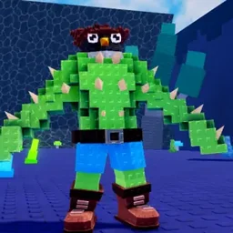 Cactus Pingu en Kick a Lucky Block