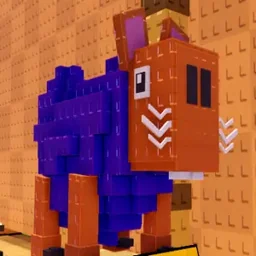 Capybara Eggplant in Kick a Lucky Block