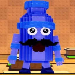 Waterdino en Kick a Lucky Block
