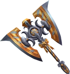 Gold Swirly Axe en Murder Mystery 2