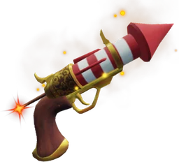 Firework Pistol in Murderers VS Sheriffs Duels