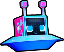 Arcade Meebo in a Spaceship