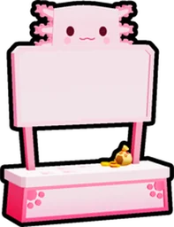Axolotl Booth in Pet Simulator 99