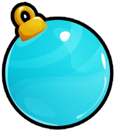 Blue Christmas Ornament in Pet Simulator 99