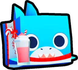 Candycane Shake Shark in Pet Simulator 99