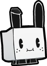 Cartoon Bunny in Pet Simulator 99
