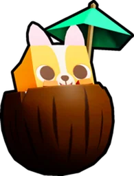 Coconut Corgi in Pet Simulator 99